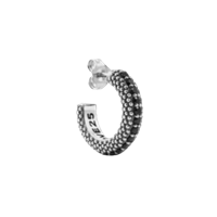 Single earring Nove25 Puntinati in Silver Zircone N25ORE00569 - N25ORE00569